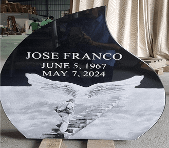 granite engraved headstone