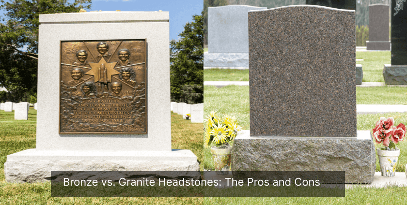 Bronze vs. Granite Headstones: The Pros and Cons