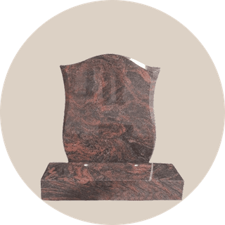 Indian Aurora Besopke Headstone thumbnail