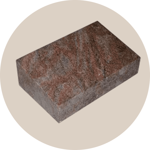 Ruby Red Granite Bevel Marker