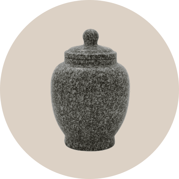 Green Granite Memorial Urns for Ashes