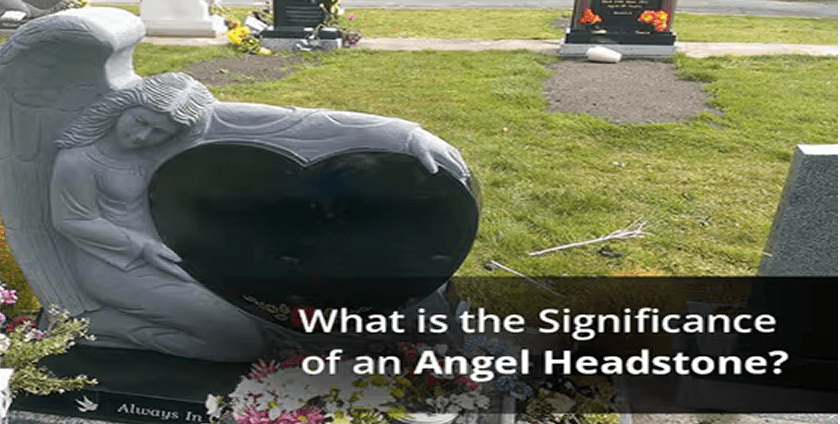 What is the Significance of an Headstones with Angel?