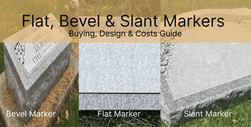 Flat, Bevel and Slant Markers: Buying, Design & Costs Guide