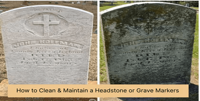How to Clean & Maintain a Headstone or Grave Markers