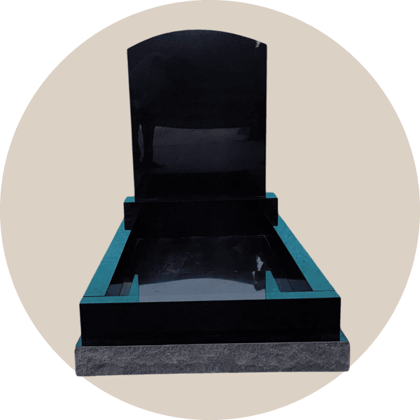 Black Granite Children Kerb Sets