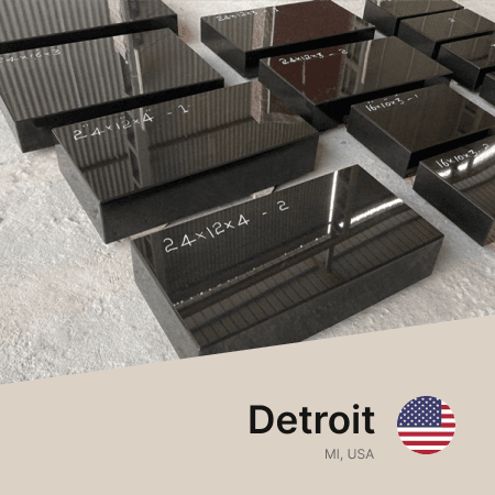 Wholesale Granite Headstones in Detroit