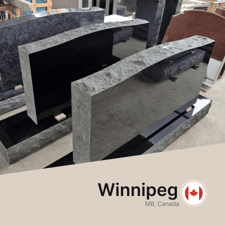 Headstones in Winnipeg