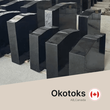 Wholesale Granite Headstones in Okotoks
