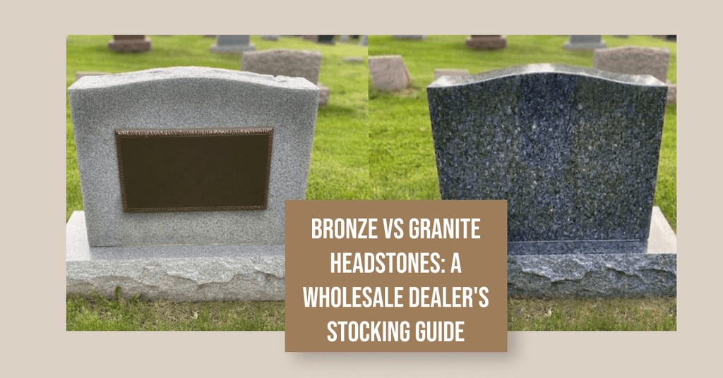 Bronze vs Granite Headstones: A Wholesale Dealer's Stocking Guide