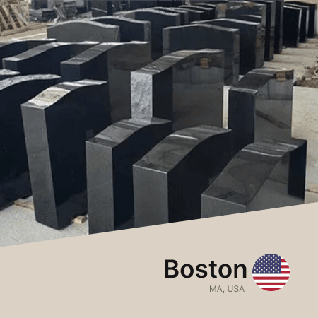 Headstones in Boston