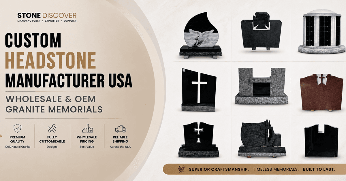 Custom Headstone Manufacturer USA: A Sculpted Memorial Sourcing Guide for Funeral Professionals