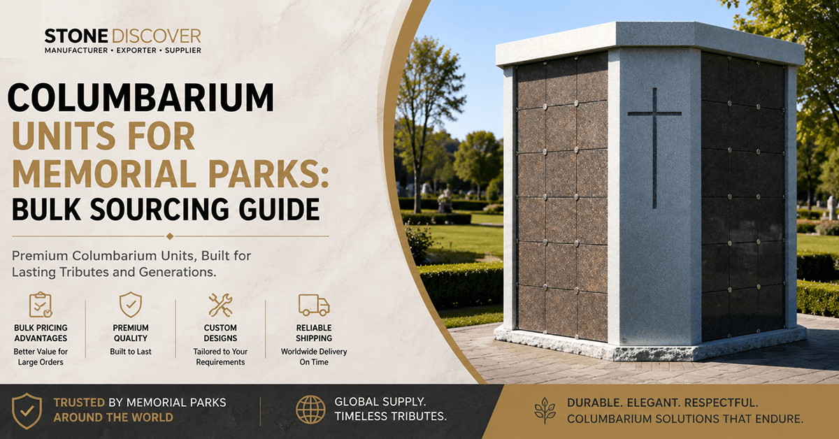 Columbarium Units for Memorial Parks: Bulk Sourcing Guide
