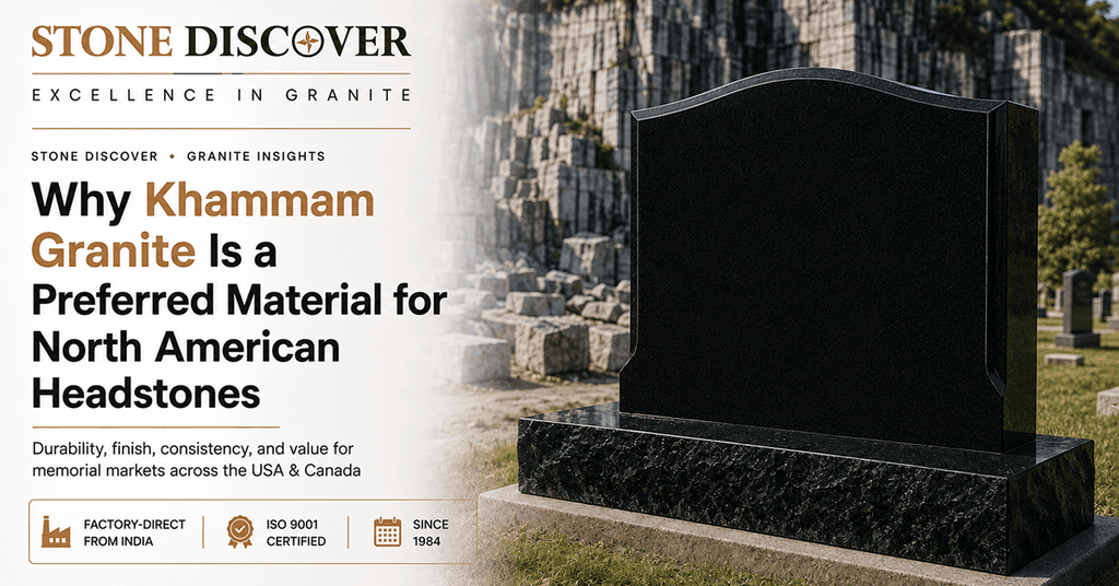Khammam Granite for Headstones: A North American Buyer’s Guide