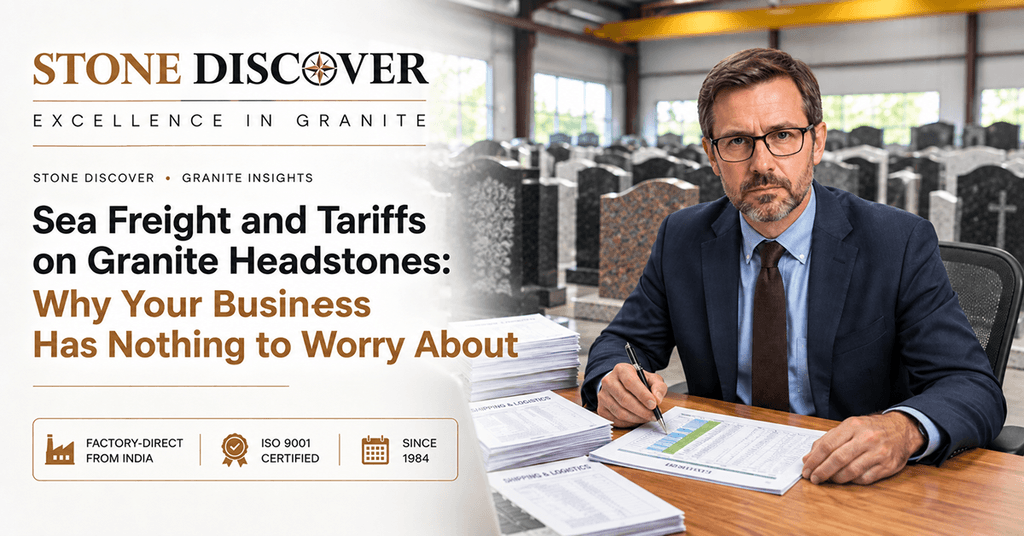 Sea Freight and Tariffs on Granite Headstones: Why Your Business Has Nothing to Worry About