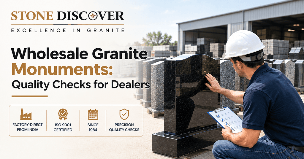 Stone Discover Quality Assurance: What Monument Dealers Need to Know Before Placing Their First Order