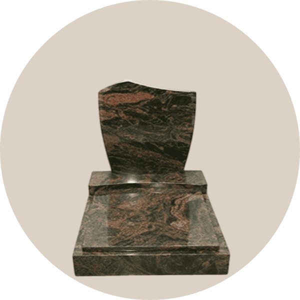 Indian Aurora Granite Children's Memorial Kerb Sets