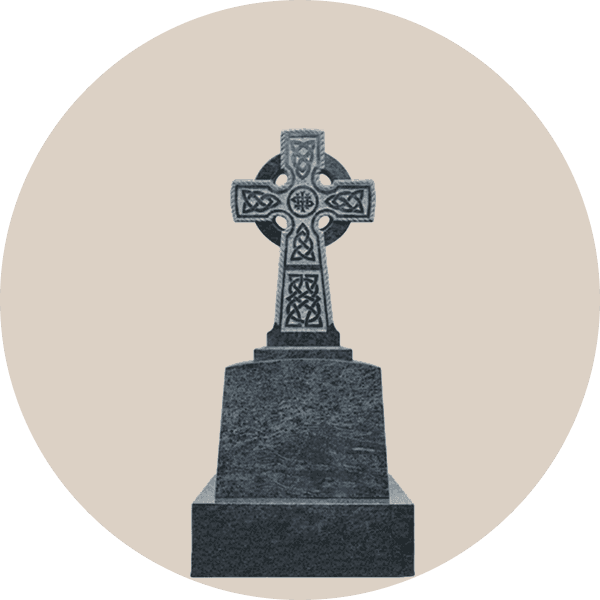 Celtic Cross Granite Bespoke Memorial
