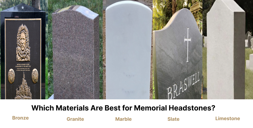 best materials for memorials headstones