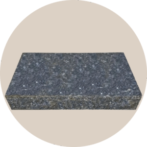 blue pearl single flat headstone