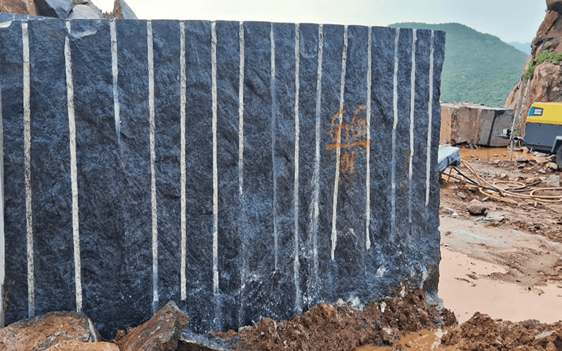 bahama blue granite blocks